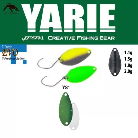   Yarie 710T T-Fresh Evo 1,5gr Y81 Cucumber Cucchiaino ondulante
