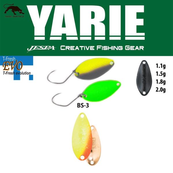 Yarie 710T T-Fresh Evo 1,8gr BS-3 Cucchiaino Ondulante First Lemon