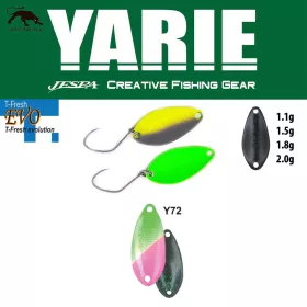   Yarie 710T T-Fresh Evo 2,0gr E72 Kids Plum Cucchiaino Ondulante