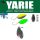 Yarie 710T T-Fresh Evo 2,0gr Y76 Olive/Pink Tail Cucchiaino Oscillante