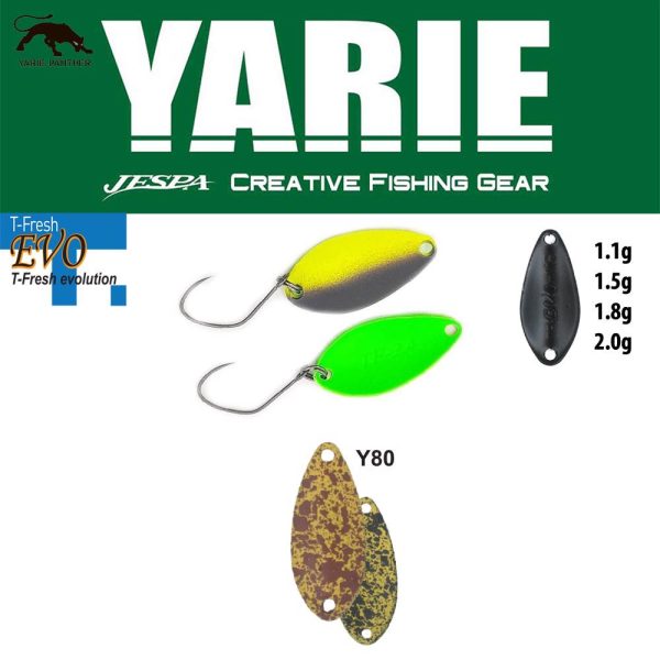 Yarie 710T T-Fresh Evo 2,0gr Y80 Karasi Spice Kanál Villantó