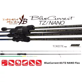   Yamaga Blanks Blue Current 83TZ Nano Flex 2,52m 1,5-8gr Canna da spinning in 2 pezzi