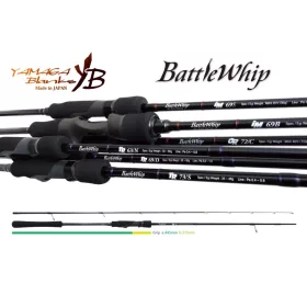   Yamaga Blanks Battle Whip IM 69/S 2,07m 90gr 2 Pezzi Canna da Spinning