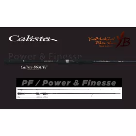   Yamaga Blanks Calista 86M/PF 2,57m 28gr 2 Pezzi Canna da Spinning