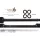 Yamaga Blanks 88 Chain 2,65m 8-40gr Canna da Spinning in 2 Pezzi