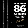 Yamaga Blanks Blue Current 86TZ All Range Elite 2,58m 3-21gr Canna da Spinning in 2 Pezzi