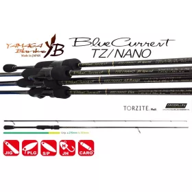   Yamaga Blanks Blue Current 72TZ Nano Global 2,185m 1,5-15gr Canna da spinning in 2 pezzi