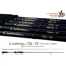   Yamaga Blanks Calista 72L/TF Tactical Finess 2,204m 20gr Fuji Titanium Torzite 2 Részes Pergető Bot