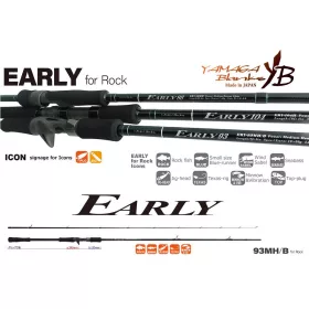   Yamaga Blanks Early Rock 93MH/B Baitcast 2,81m 10-50gr 2 Pezzi Canna da Spinning
