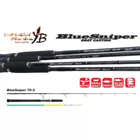   Yamaga Blanks Blue Sniper 70/2 2,14m 20-60gr Canna da spinning in 2 pezzi