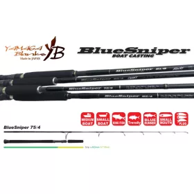   Yamaga Blanks Blue Sniper 75/4 2,26m 30-100gr Canna da spinning in 2 pezzi