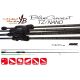 Yamaga Blanks Blue Current 85TZ Nano 2,57m 3-21gr Canna da spinning in 2 pezzi