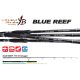 Yamaga Blanks Blue Reef GT 710/10 Chugger 2,41m 220gr Canna da spinning in 2 pezzi