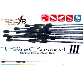   Yamaga Blanks Blue Current III 711 2,42m 2-11gr Canna da Spinning in 2 Pezzi