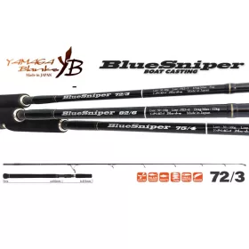   Yamaga Blanks Blue Sniper 72/3 2,21m 30-60gr Canna da spinning in 2 pezzi