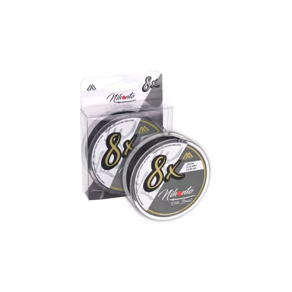 Mikado Nihonto Octa 0,2mm 150m Trecciato Nero