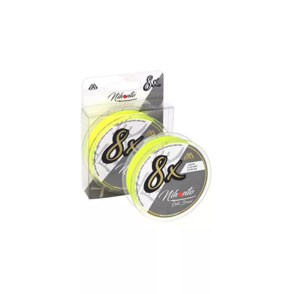 Mikado Nihonto Octa 0,08mm 150m Trecciato Principale Fluo